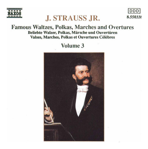 Valses, Polcas, Marchas Y Oberturas De Johann Strauss 3 Cd