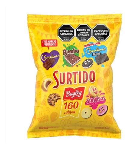 Combo Galletitas Bagley Surtidas X 3 Paquetes