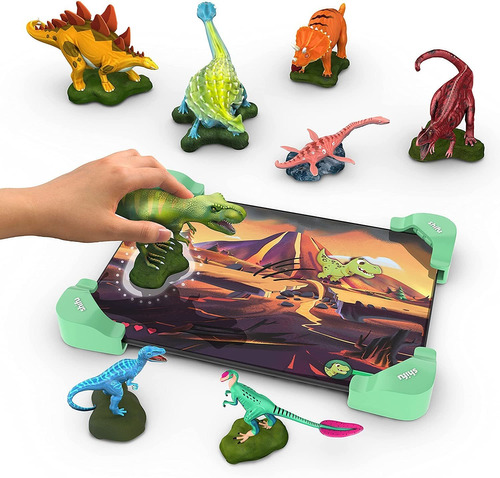 Toque Dino Por Playshifu - Figuras De Dinosaurio Interactiva