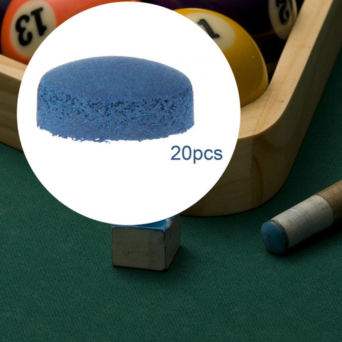 20 Piezas Cabezas De Punta Para Taco De Billar 12mm
