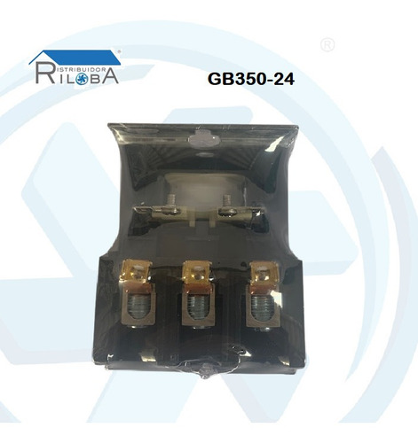 Contactor 3 Polos 50 Amperes 24 V Marca Gb