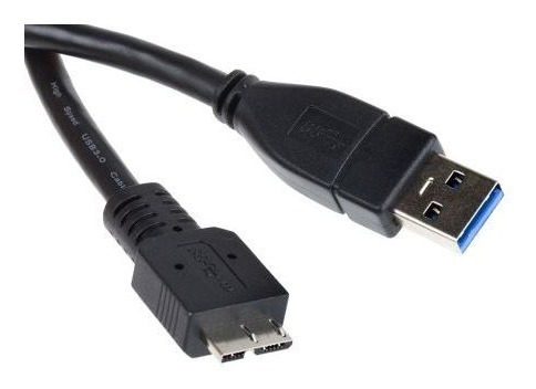 Imagen 1 de 2 de Cable Usb A Micro Usb Micro-b Usb 3.0 Discos Duros Externo