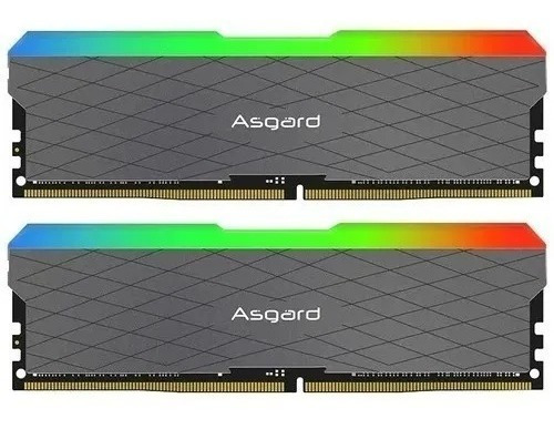 Imagem 2 de 6 de Memória Gamer Ddr4 Rgb 8gb 3200 Mhz Asgard