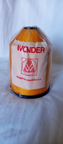 Hilo De Naylon Amarillo Wonder 6200 Mts Para Coser.