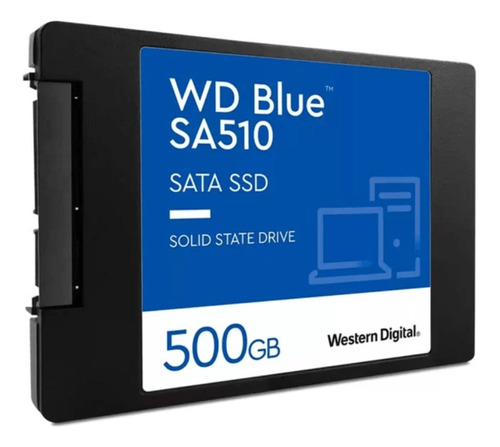  Disco Solido Western Digital Blue Sa510 Sata Ssd  500gb  