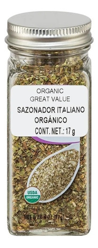 Sazonador Italiano 17 Gr, Organic Great Value