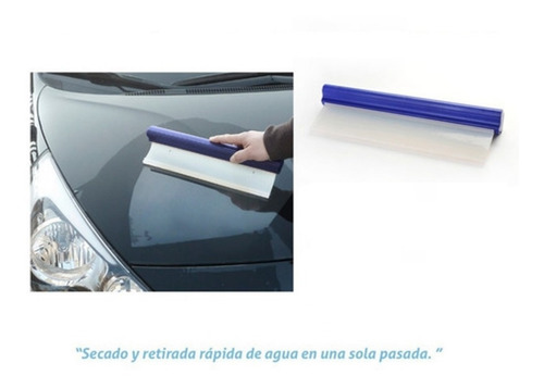 Espatula Flexible Silicona P/ Secado Automovil Vidrios H28
