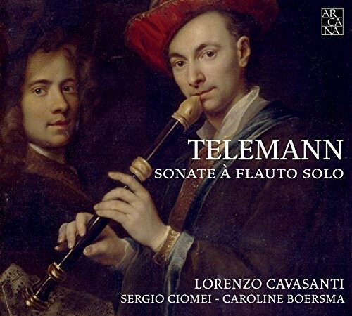 Telemann//tripla Concordia Sonate A Flauta Solo Cd