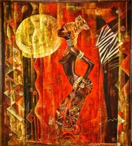 Comprar Cuadros Modernos Atractivos Africanas 70x50\u002F60x60