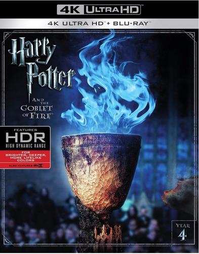 Harry Potter Y El Caliz De Fuego Año 4 Pelicula 4k Ultra Hd