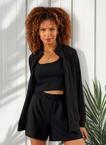 Jaqueta Em Malha Fitnes Duzani 29355