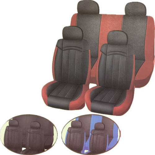 Funda De Asiento Ecocuero Universal Premium Cubre Asientos