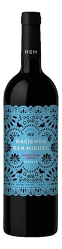 Pack De 4 Vino Tinto Hacienda San Miguel Reserva 750 Ml