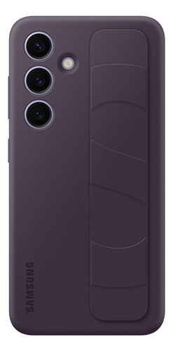 Cover Con Agarre Vertical Para Galaxy S24 5g Violeta Oscuro