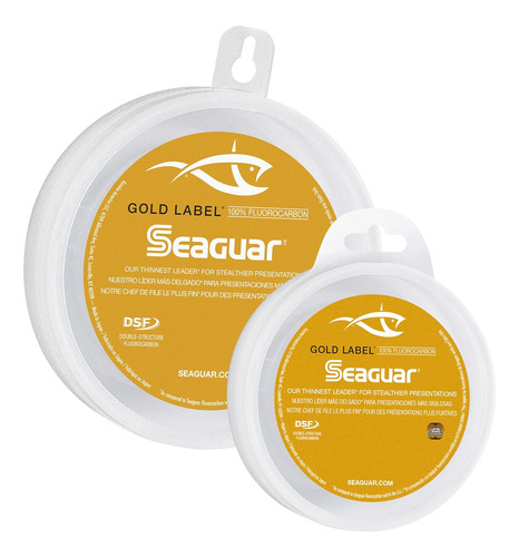 Gold Label Fluorocarbon Líder Rueda 25 Yardas