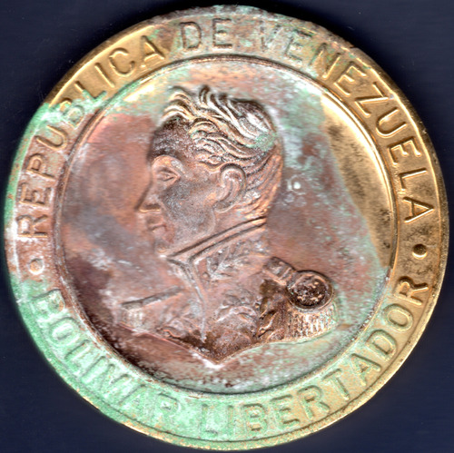 Medalla Simón Bolívar Sesquicentenario Congreso De Angostura