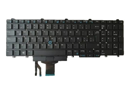  Teclado Para Laptop Dell Latitude E5570, E7510, E5550. 5550