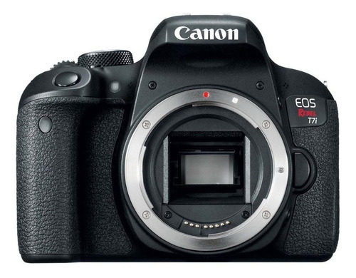 Imagem 1 de 2 de Canon EOS Rebel T7i DSLR cor  preto