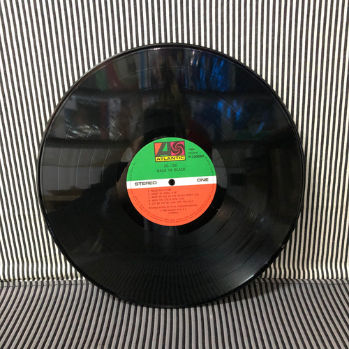 Ac/dc Back In Black Vinil Japonês Com Obi Estandar (Usado)