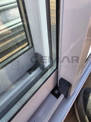 Ventana Puerta Balcon Aluminio Modena Blanco 180x200 Dvh Blanco