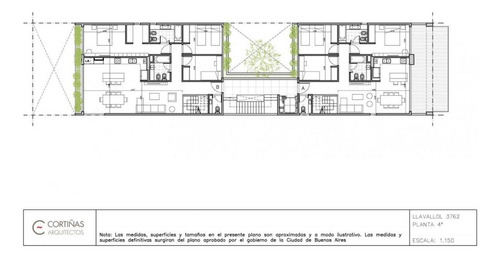 Semipiso 4 Amb C/balcón Aterrazado + Terraza C/parrilla Opcional Cochera