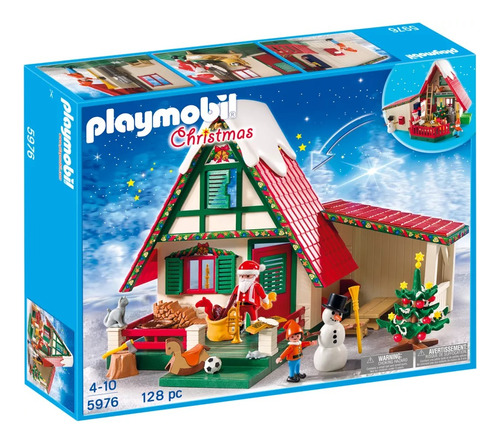 Playmobil 5976 Santa Claus Home Casa De Papá Noel Navidad