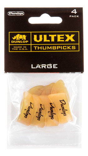 Dunlop 9073p Ultex® Thumbpicks 4 Jugador