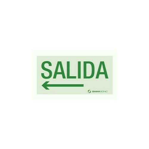 Cartel Salida De Emergencia Luminoso Led Gamasonic Gx05cspse