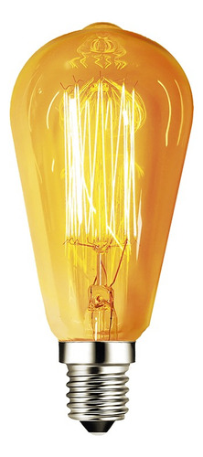 Lámpara Vintage Filamento Carbono St64 E27 25w Calida Dimer
