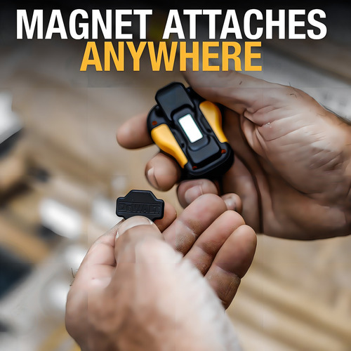 Alto-falante Bluetooth portátil Dewalt, com clipe magnético, Inhalá 110v