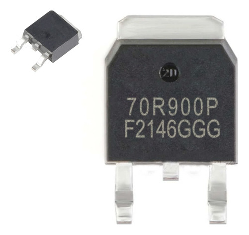 70r900p Mosfet 700v 5amp Canal: N