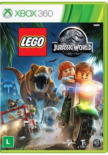 Jogo Xbox 360 - Lego Jurassic World - Lacrado Game Xbox 360