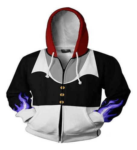 Sudadera Iori Yagami De The King Of Fighters Hombre Chamarra