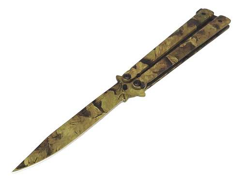 Navaja Mariposa Balisong Camuflada Realtree Acero Inoxidable