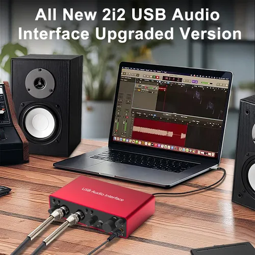 Interfaz De Audio 2i2 2ª Generación 48v Phantom Power