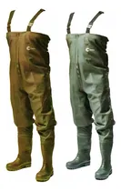Comprar Waders Pvc Nylon Reforzado Con Bota Termosellado Premiun