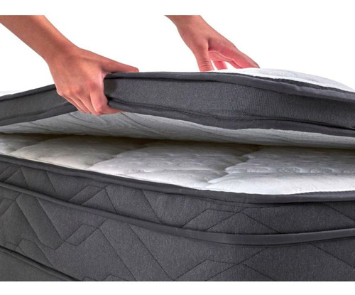 Topper 2 Plazas Drimkip Color Gris