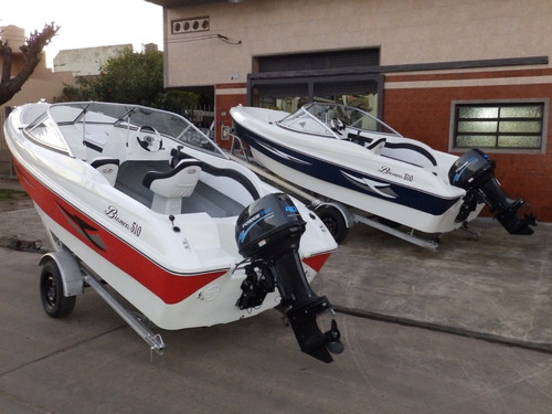 Lancha 3v Nueva Open 510 Evinrude 60 Stock Nautica Milione 6