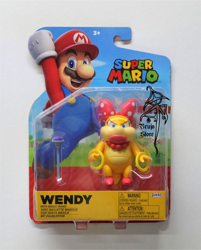 World Of Nintendo Wendy Koopa Koopaling 9cm Brujostore