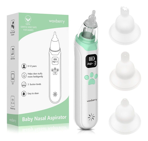 Aspirador Nasal Para Bebes, Sacamocos, Extractor Eléctrico