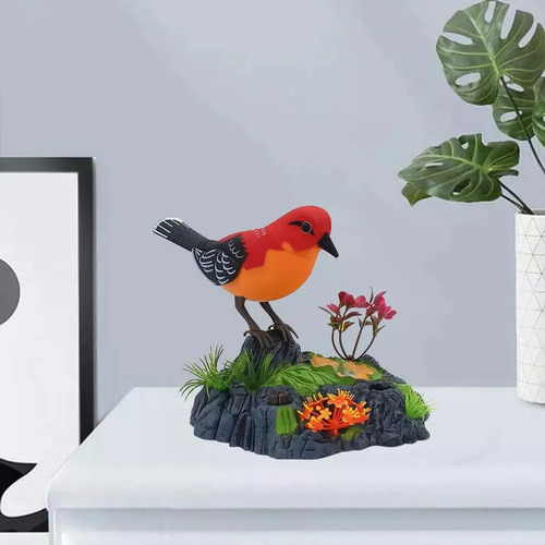 Juguete De Plástico Para Pájaros Con Control De Sonido
