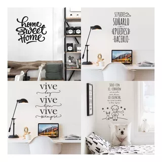 Vinilos Decorativos De Pared Frases Y Textos Personalizados