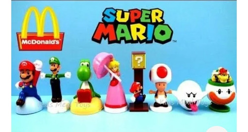 Mario Bros Colección Mcdonalds 2016   Nintendo Cada Uno