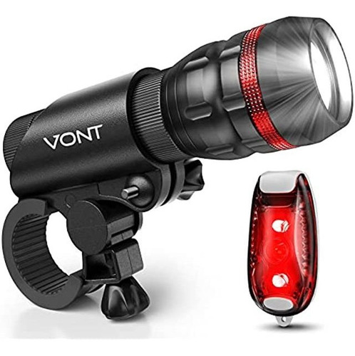 Vont Bike Lights, Bicycle Light Installs In Seconds Without