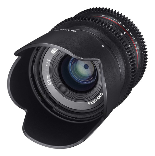 Lente De Cine Gran Angular Rokinon Cv21m-e 21 Mm T1.5