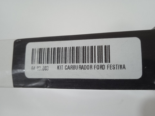 Semi-kit Carburador Ford Festiva Todos Mu