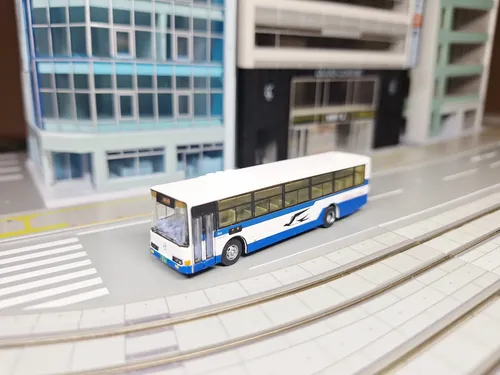 Veículo Escala N (1:150) Ônibus Marca Tomytec Japão Ref. T01