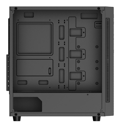 Gabinete Gamer Deepcool Matrexx 55 Mesh 4 Fans Rgb Templado Color Negro