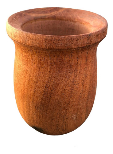 Mate Madera Algarrobo Barnizado Bocón