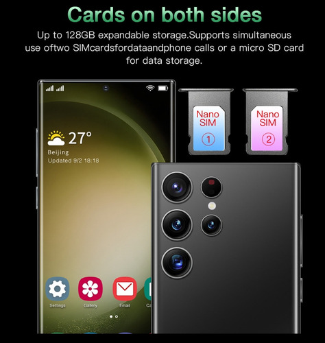 Smartphone Android Con Pantalla Grande De 7.3 Pulgadas